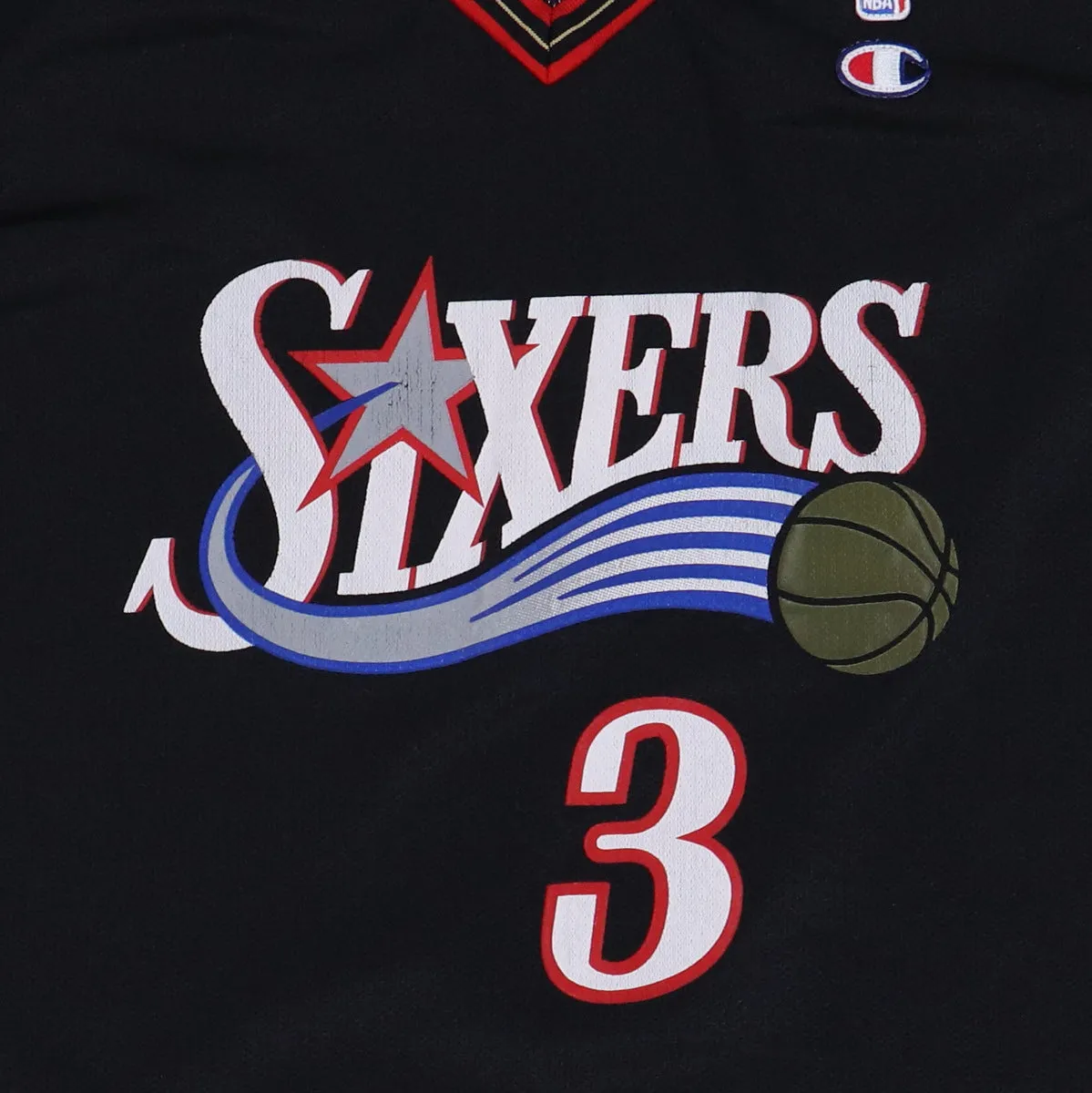 1990s Allen Iverson Philadelphia 76ers NBA Basketball Jersey