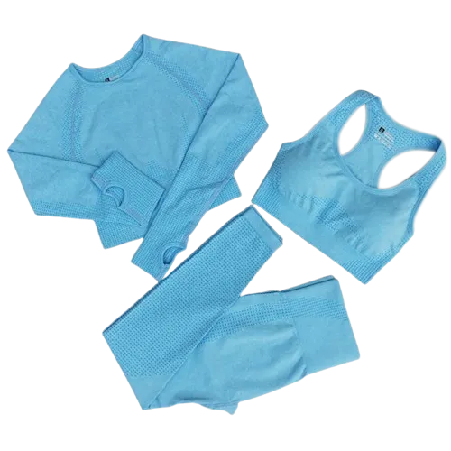 A&A 3 Piece Seamless Workout Set