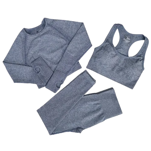 A&A 3 Piece Seamless Workout Set