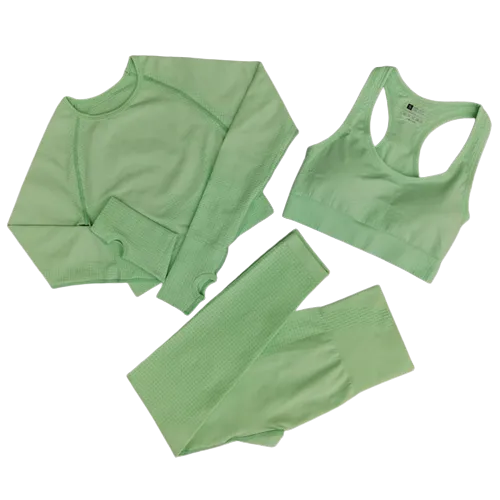 A&A 3 Piece Seamless Workout Set