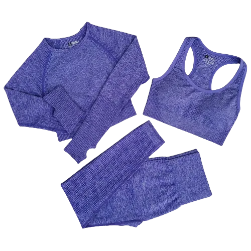 A&A 3 Piece Seamless Workout Set