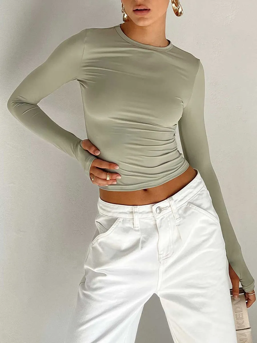 A&A Fitted Long Sleeve Top