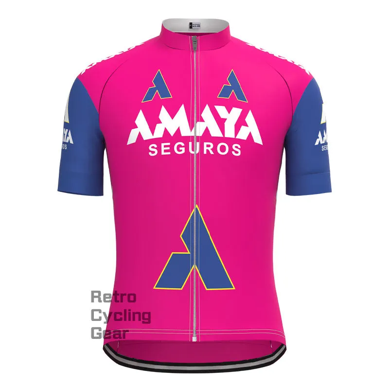 AMAYA Retro Short Sleeve Cycling Kit