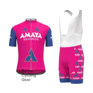 AMAYA Retro Short Sleeve Cycling Kit