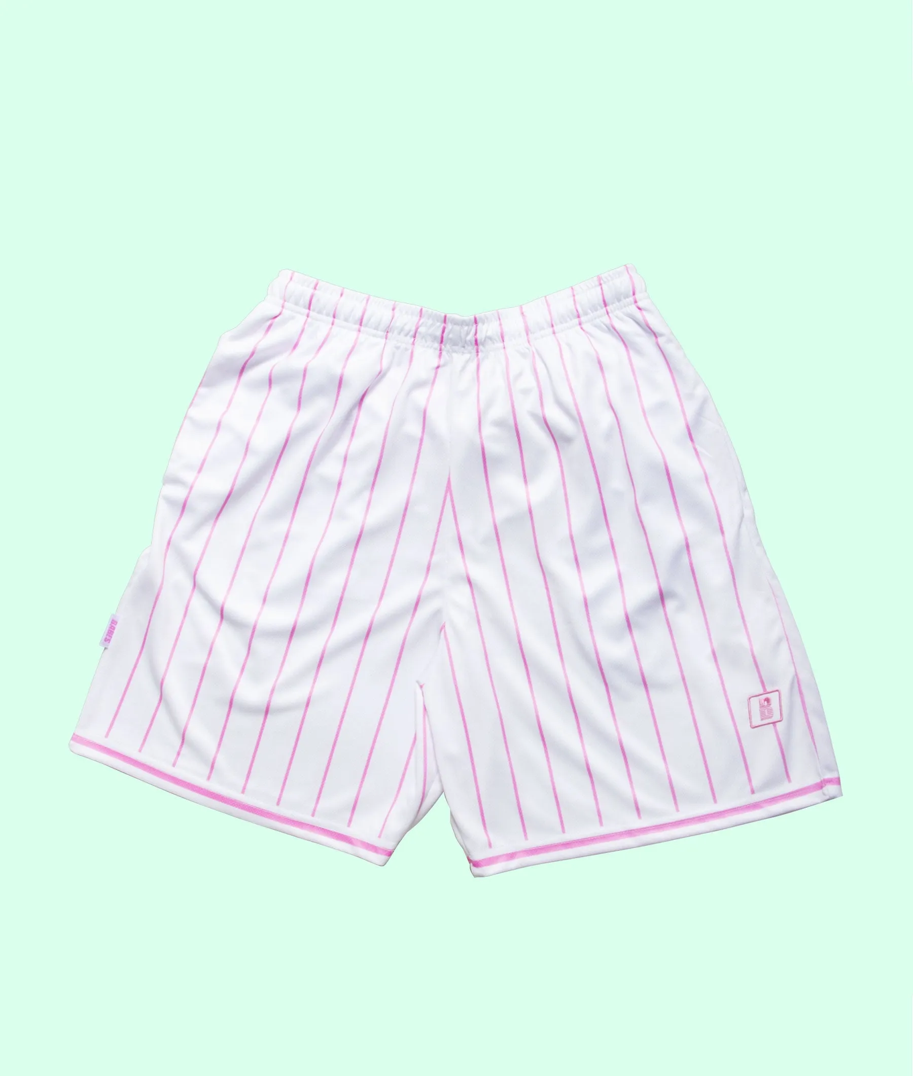 BABES PINK BASKETBALL SHORTS