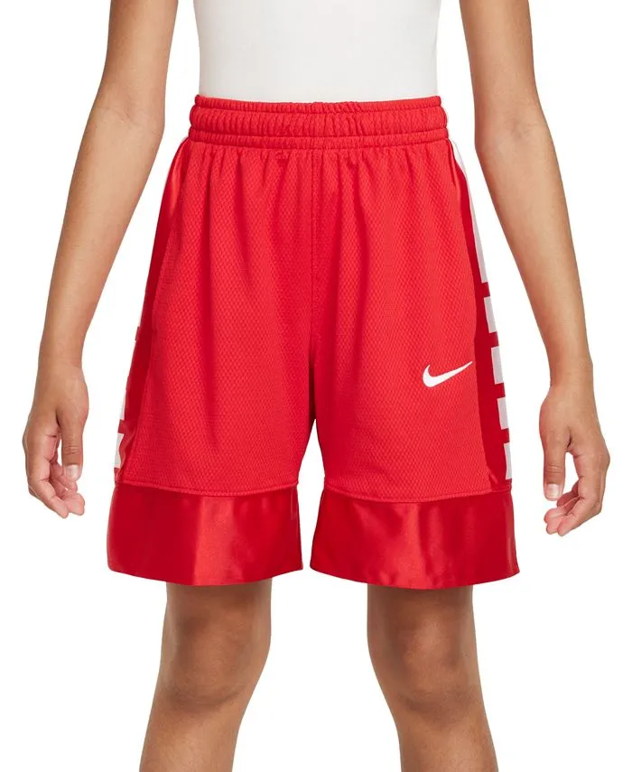 Big Boys Elite Dri-FIT Nike Basketball Shorts, Red