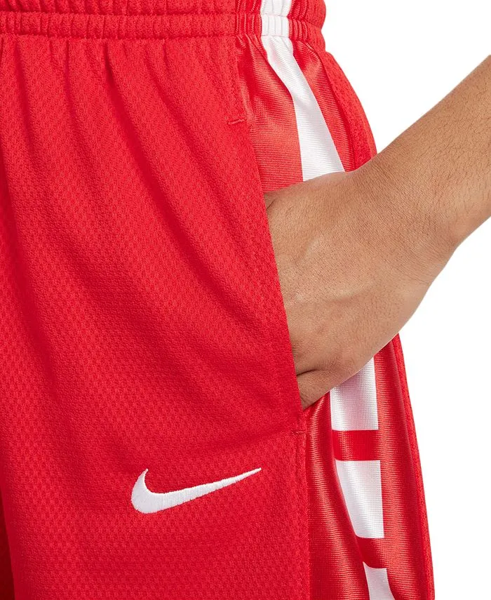 Big Boys Elite Dri-FIT Nike Basketball Shorts, Red