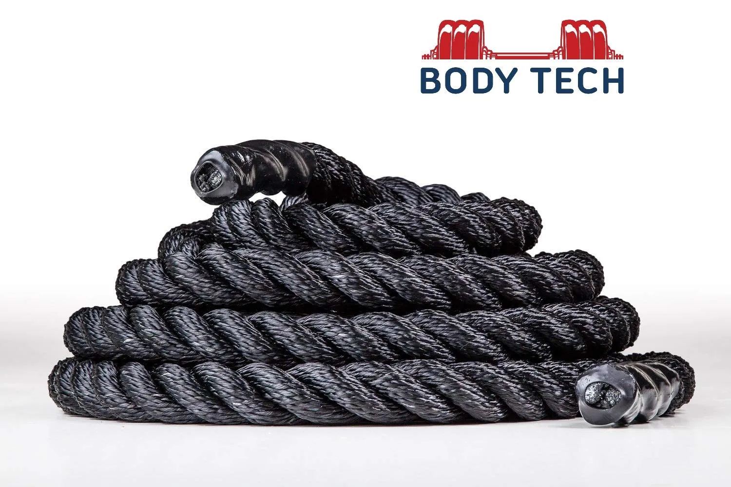 Body Tech Fitness Battle Rope 9 Meters - Polydac Battle Rope Exercise Fitness Training .BATTLEROPE3