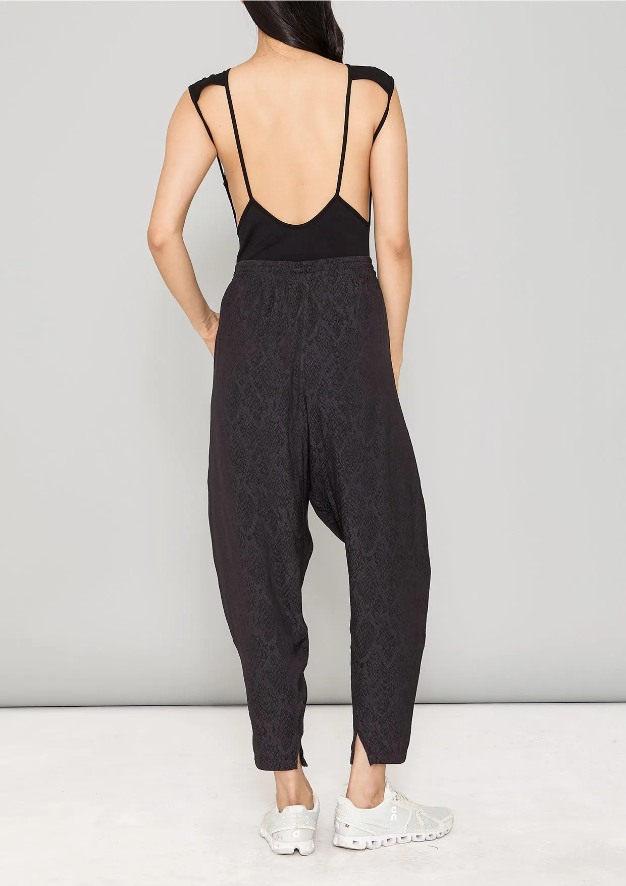 BODYSUIT SLEEVELESS - HIGH DENSIT KNIT black