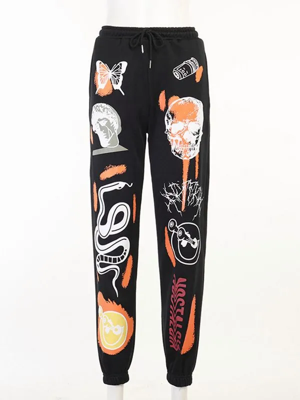 Dayna Graphic Y2K Women's Track Pants