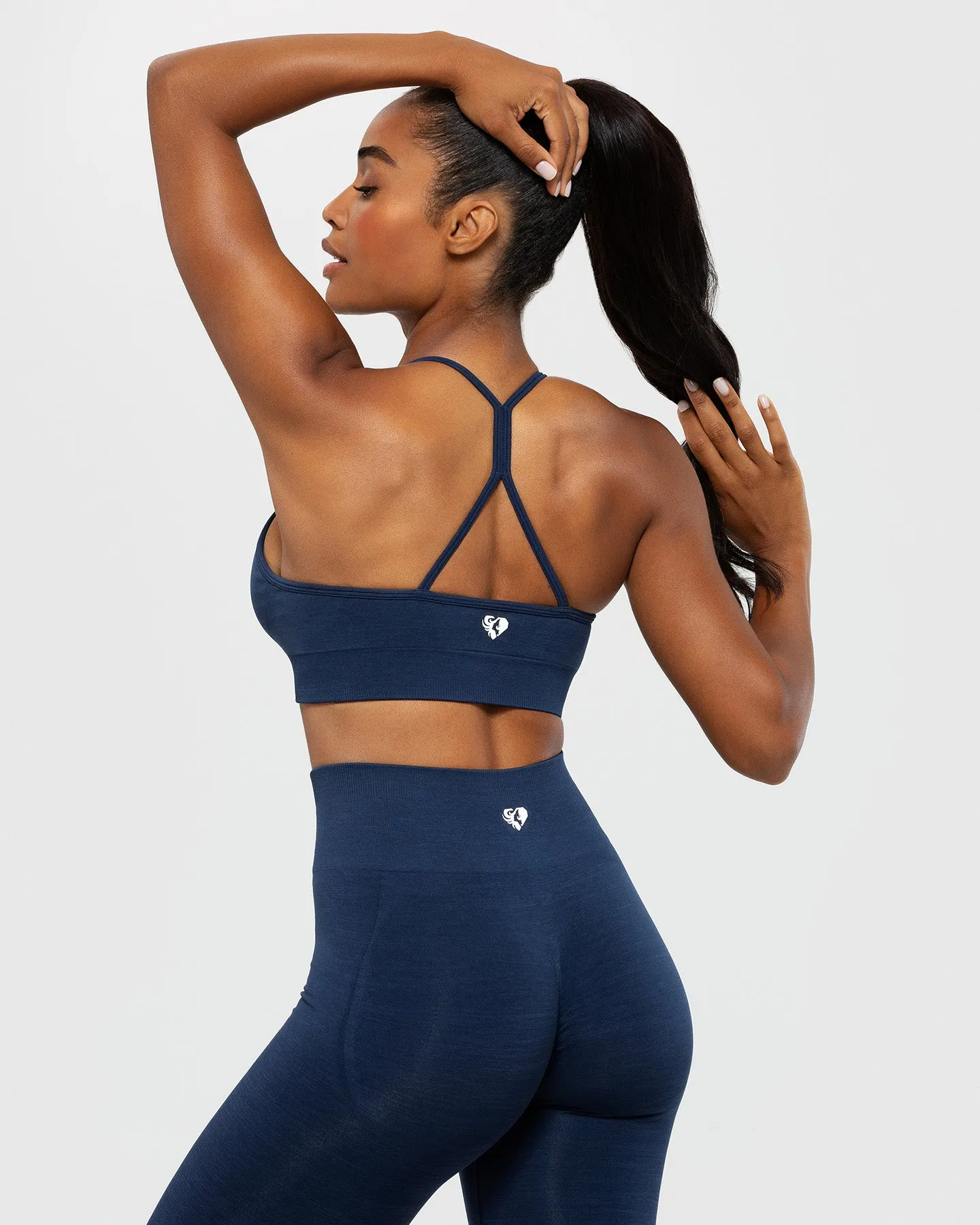 Define Seamless Racer Back Bra | Sapphire Blue