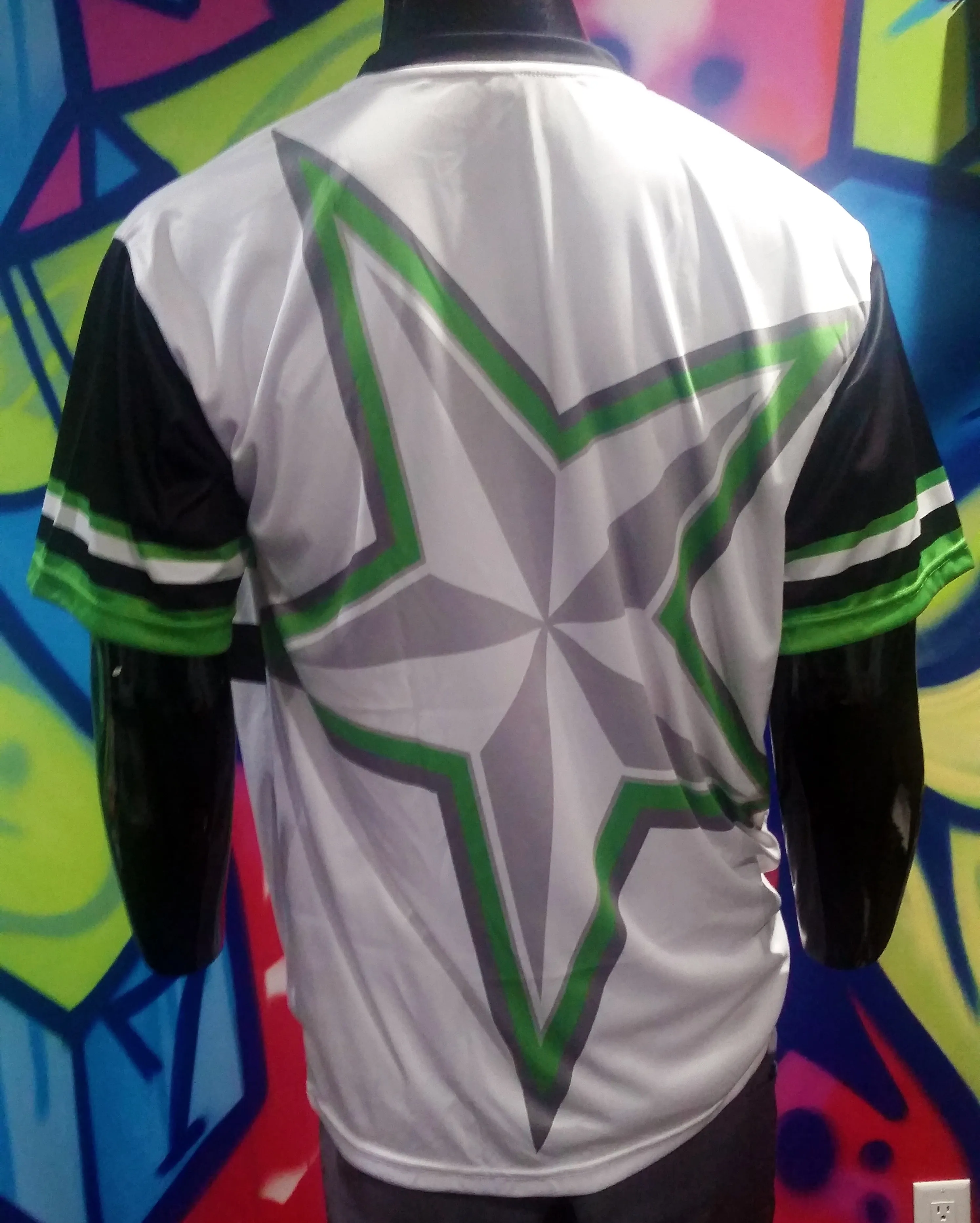 Dirty, Green, Black - Custom Full-Dye Jersey