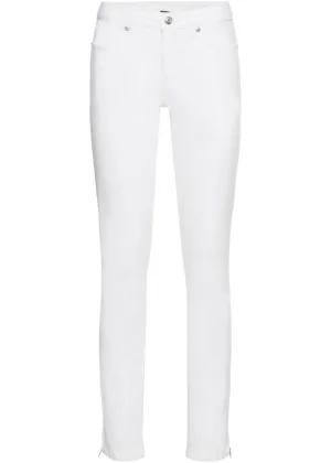 Elastic Bodyflirt trousers, white