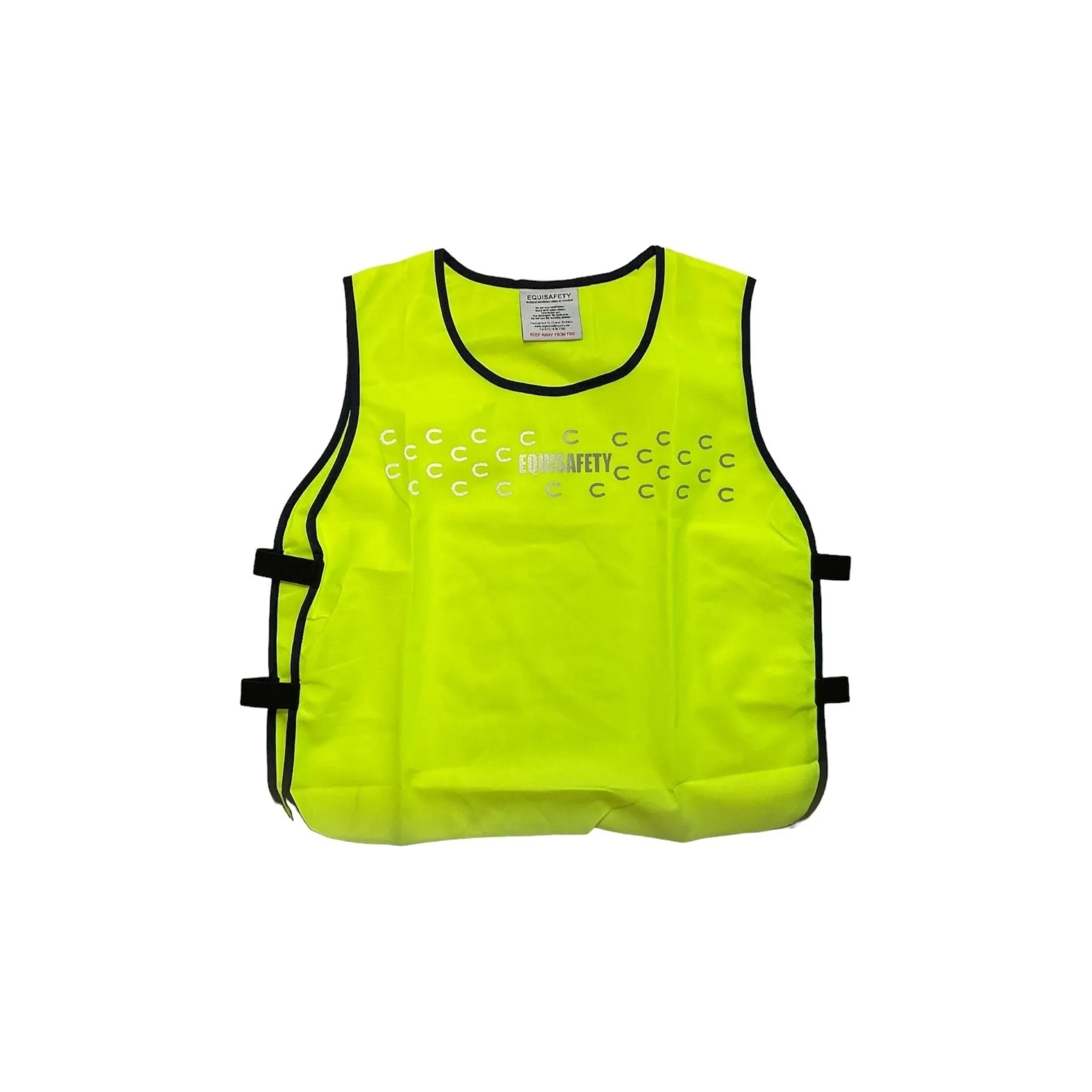 Equisafety ECO Hi Viz Pack- Vest Horse Wraps and Hat Band