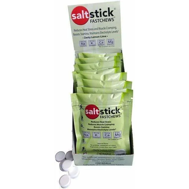 Fastchews Chewable Electrolyte Tablets: Box of 12