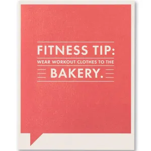 Fitness Tip: Wear Workout, Farnk & Funny Card