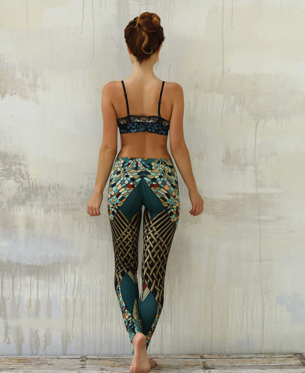 Fractal Color Leggings