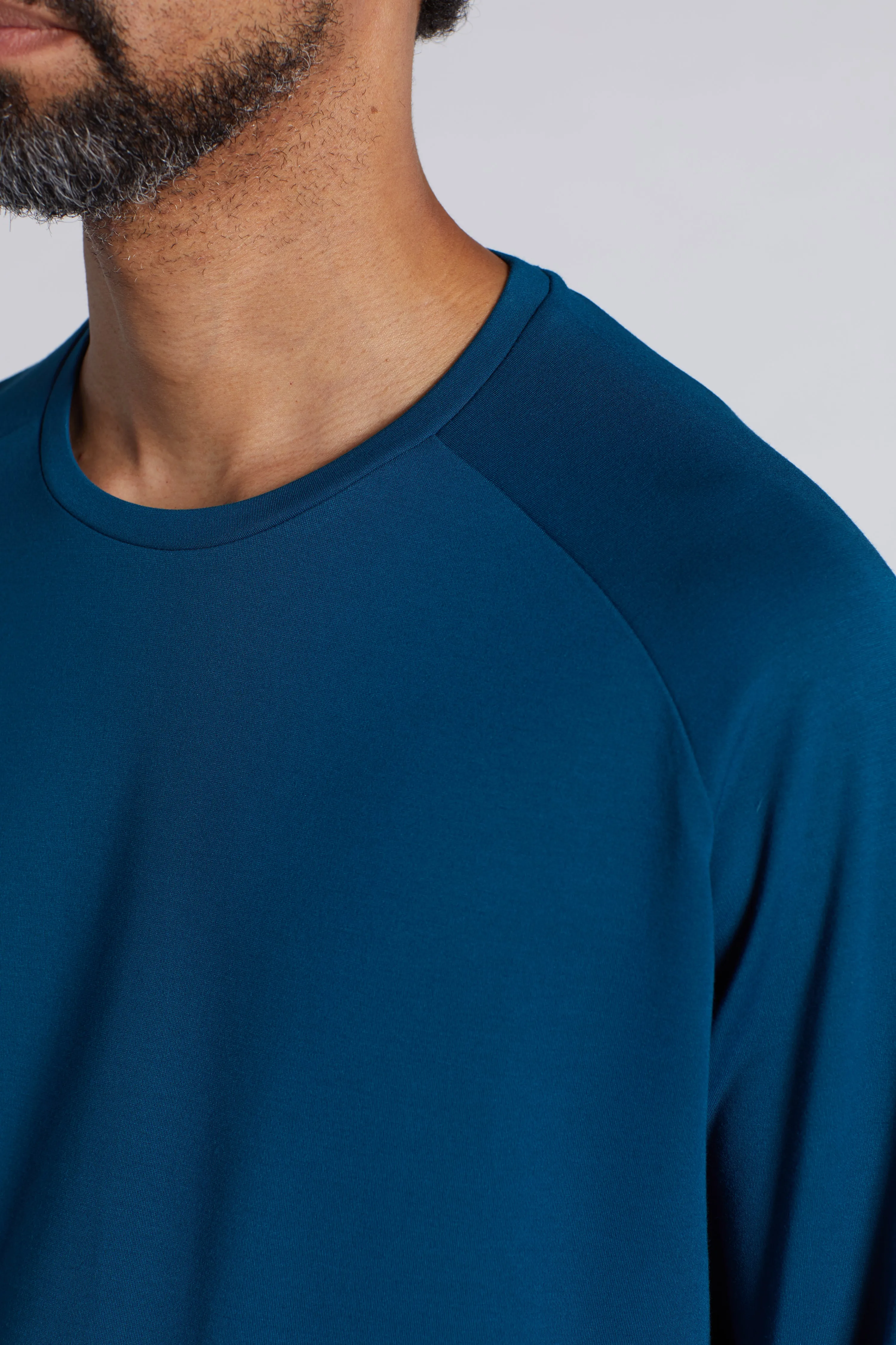 GASPARE Luxe Long Sleeve Tee Shirt