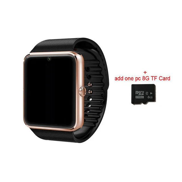 GT08 SmartWatch With Camera Bluetooth Health Fitness Android Wear Waterproof