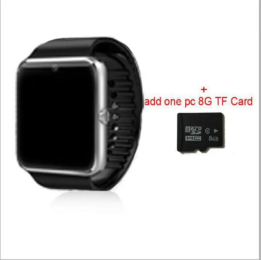 GT08 SmartWatch With Camera Bluetooth Health Fitness Android Wear Waterproof