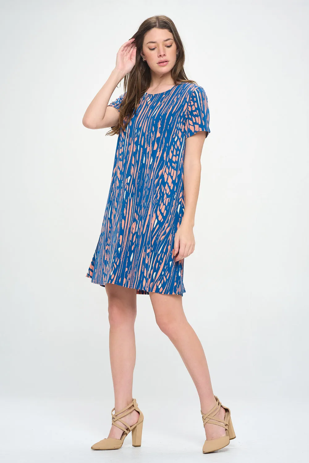 HIT Print Missy Dress-7004HT-SRP1-W348