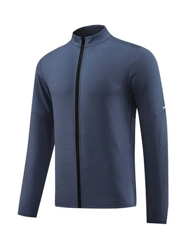 Men's casual wear cardigan full zip running wear fitness wear training wear