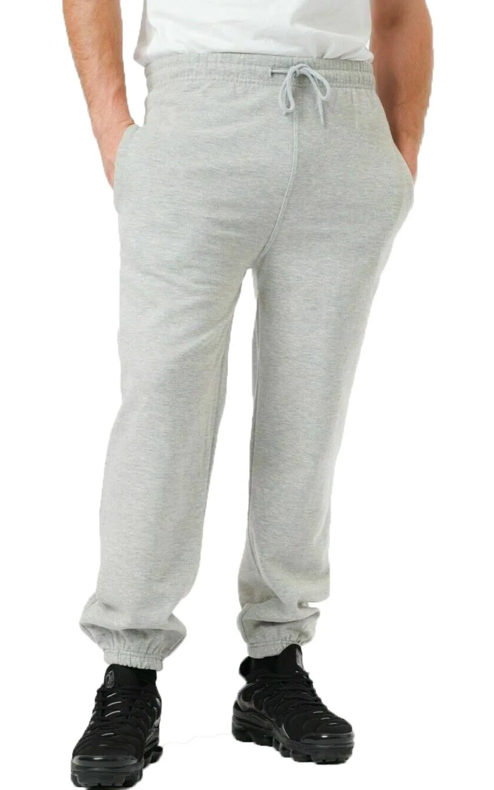 Mens Elasticated Fleece Joggers