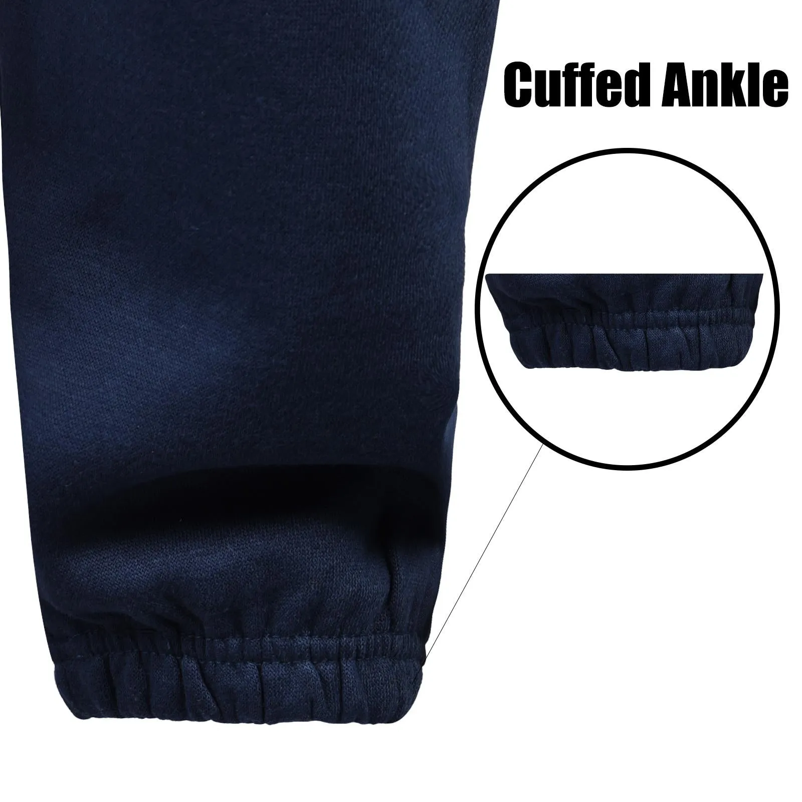 Mens Elasticated Fleece Joggers