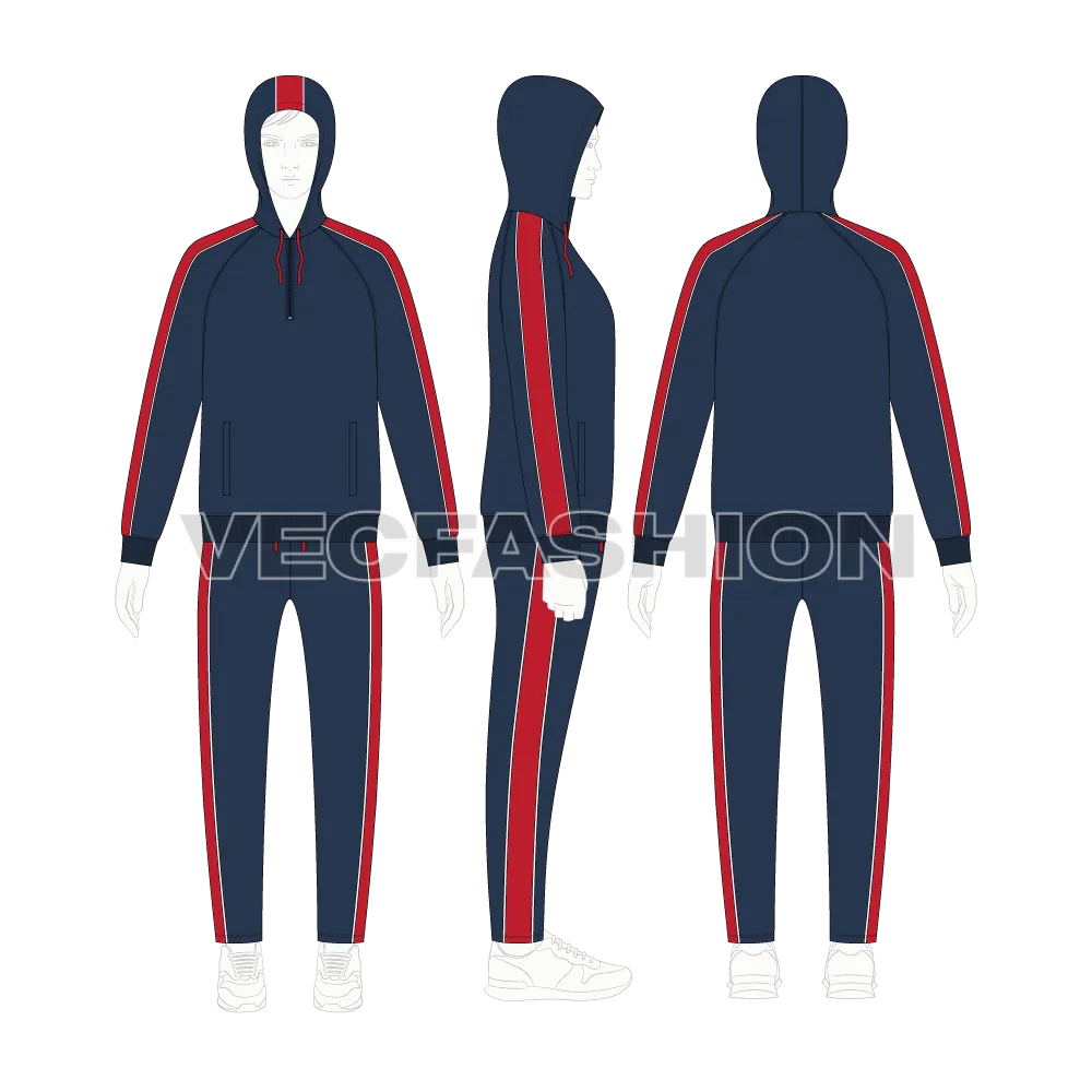 Mens Sport Tracksuit