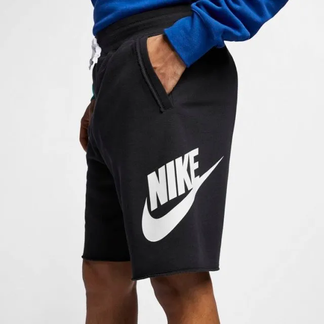 Nike Men&#39;s Lifestyle Ar2375-010 Ft Alumni Shorts Black