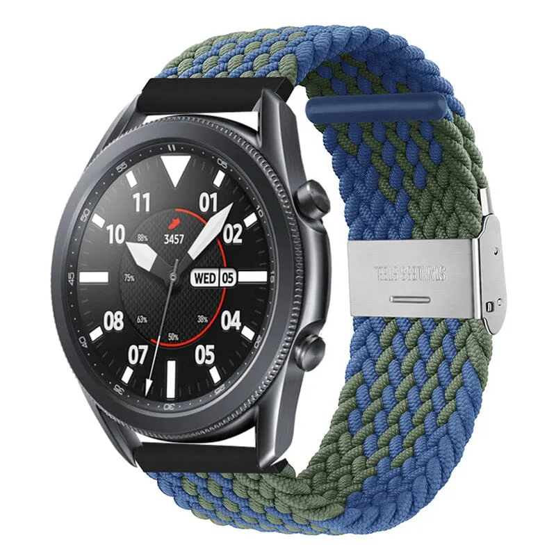 Nylon Braided Loop Watch Straps Compatible with the Suunto 3 & 3 Fitness