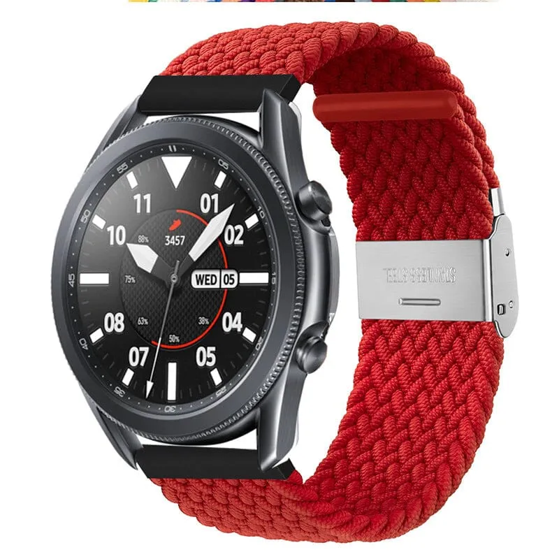 Nylon Braided Loop Watch Straps Compatible with the Suunto 3 & 3 Fitness