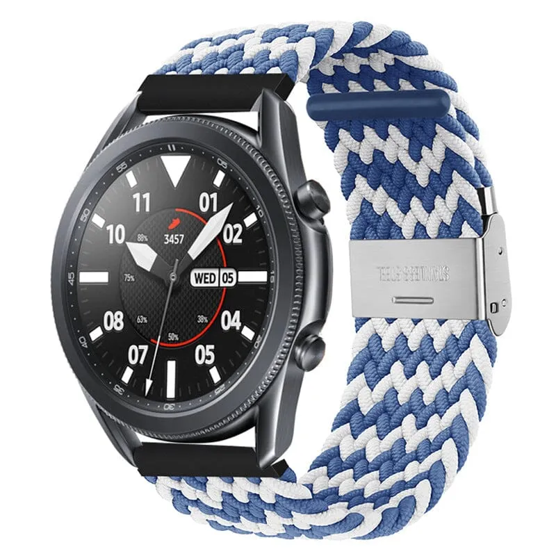 Nylon Braided Loop Watch Straps Compatible with the Suunto 3 & 3 Fitness