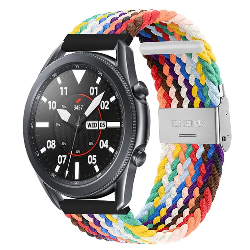 Nylon Braided Loop Watch Straps Compatible with the Suunto 3 & 3 Fitness