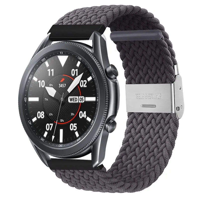 Nylon Braided Loop Watch Straps Compatible with the Suunto 3 & 3 Fitness