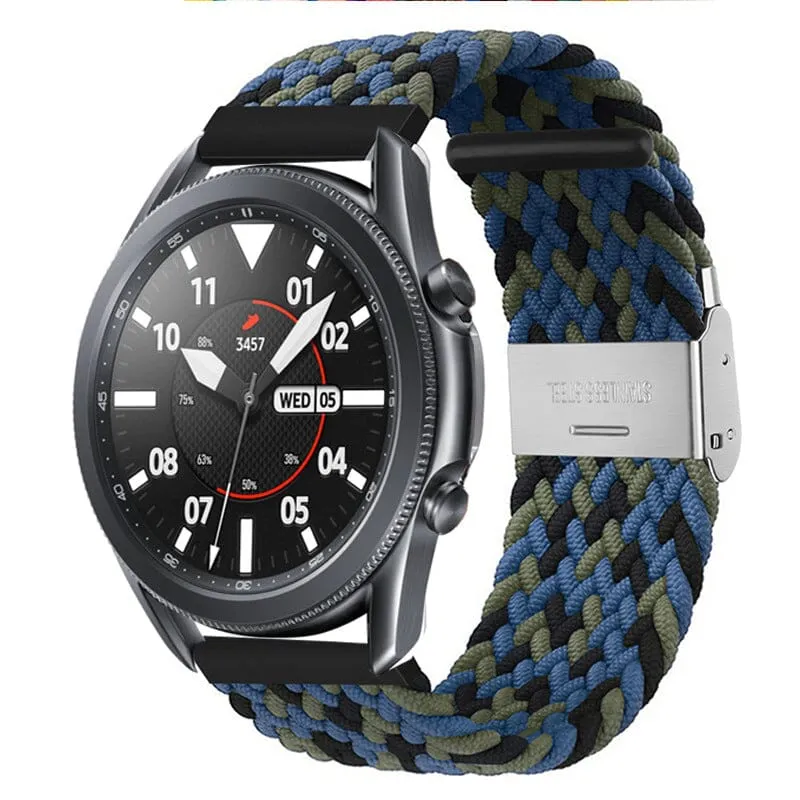 Nylon Braided Loop Watch Straps Compatible with the Suunto 3 & 3 Fitness