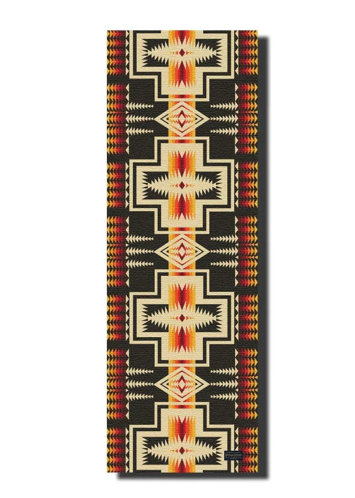 Pendleton x Yune Yoga Mat Harding Black 5mm