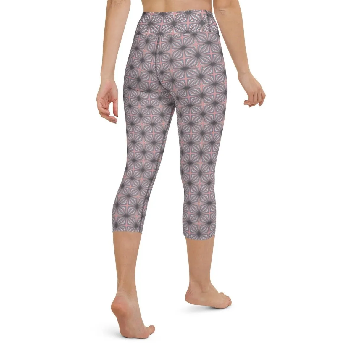 Pink Pottery Women's Capri Yoga Pants