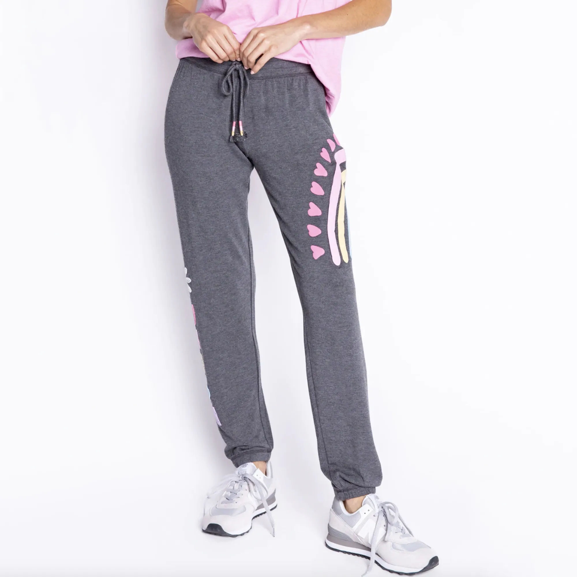 PJ Salvage Peace & Love Banded Pant