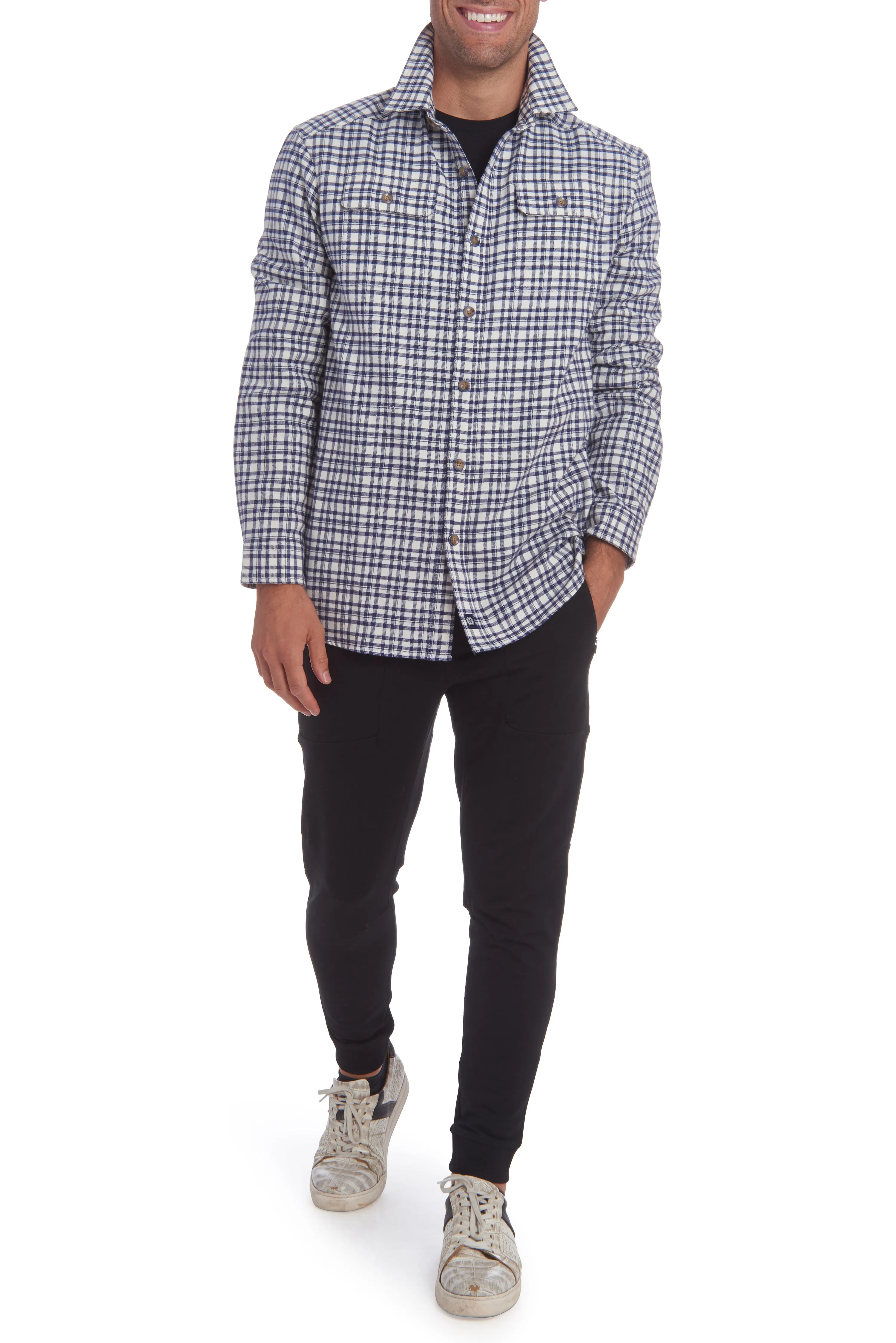 SAHARA Long Sleeve Button-Up Shirt