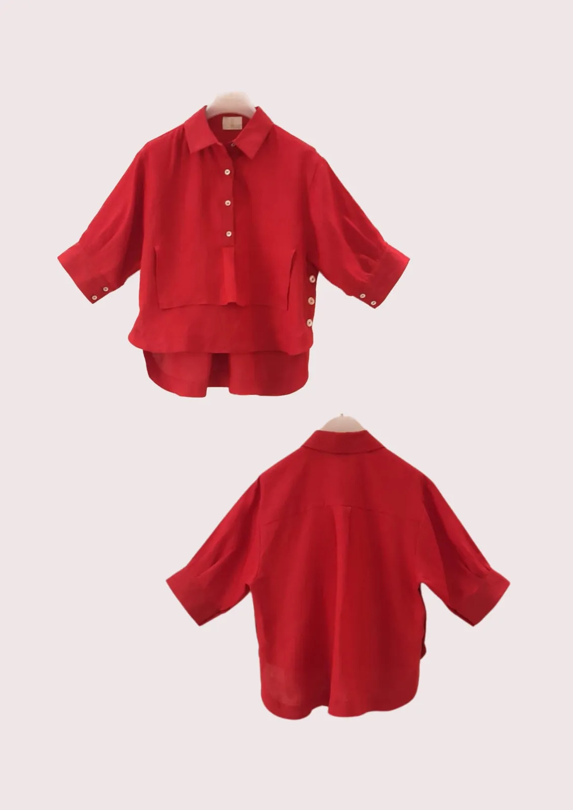 Samia Linen Blouse