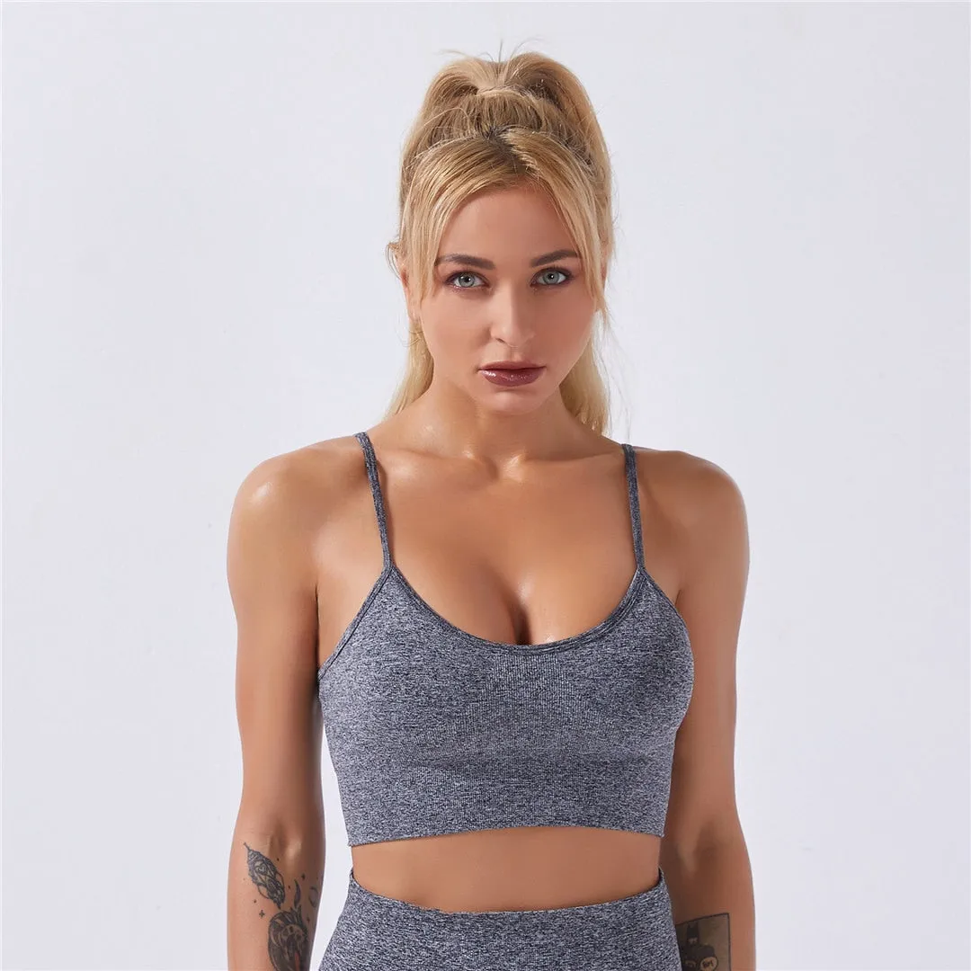 Seamless Sport Wear Women Crop Top T-shirt Bra Legging Shorts Sportsuit Workout Outfit Fitness Wear Yoga Gym Wear A012BTP