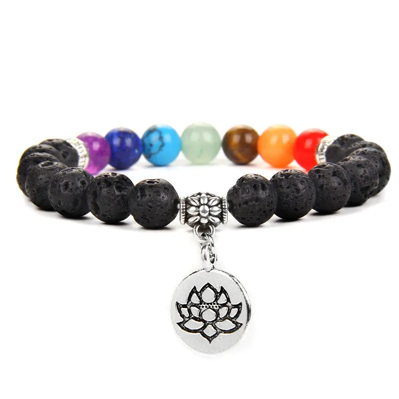 Seven Chakra Yoga Energy Bracelets