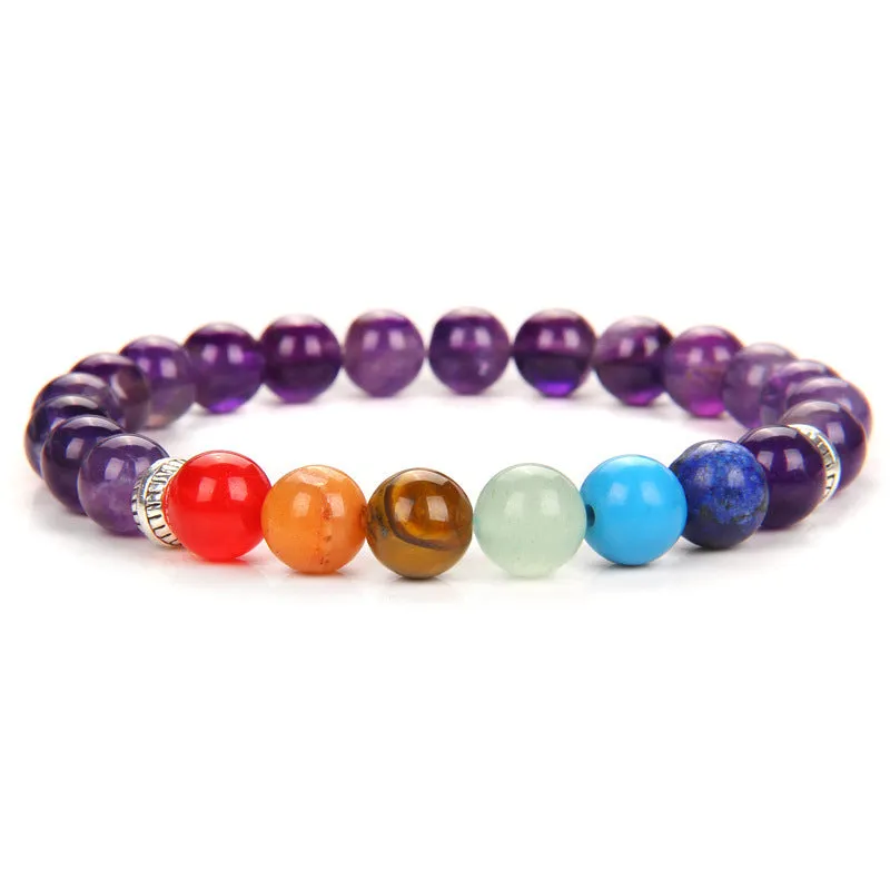 Seven Chakra Yoga Energy Bracelets