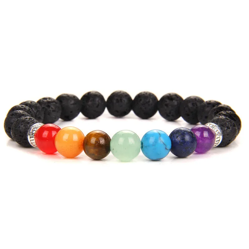 Seven Chakra Yoga Energy Bracelets