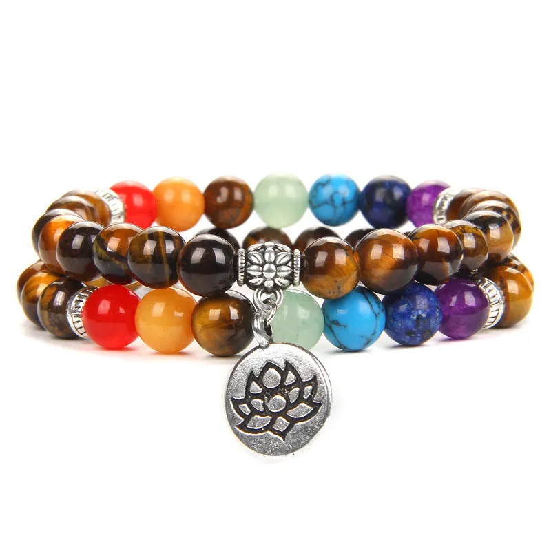 Seven Chakra Yoga Energy Bracelets