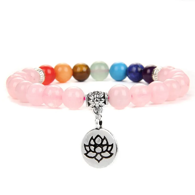 Seven Chakra Yoga Energy Bracelets