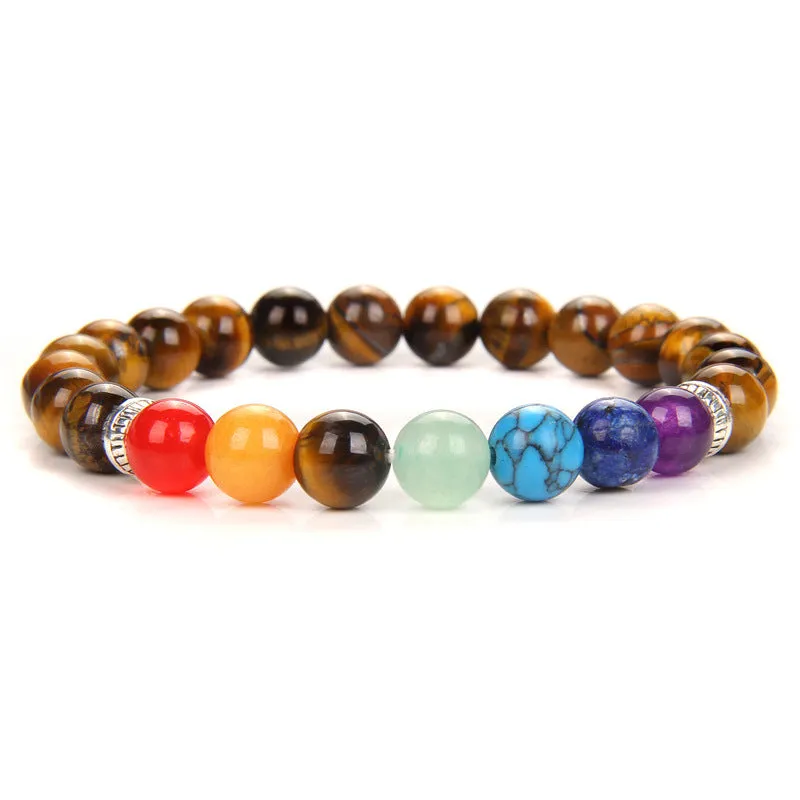 Seven Chakra Yoga Energy Bracelets