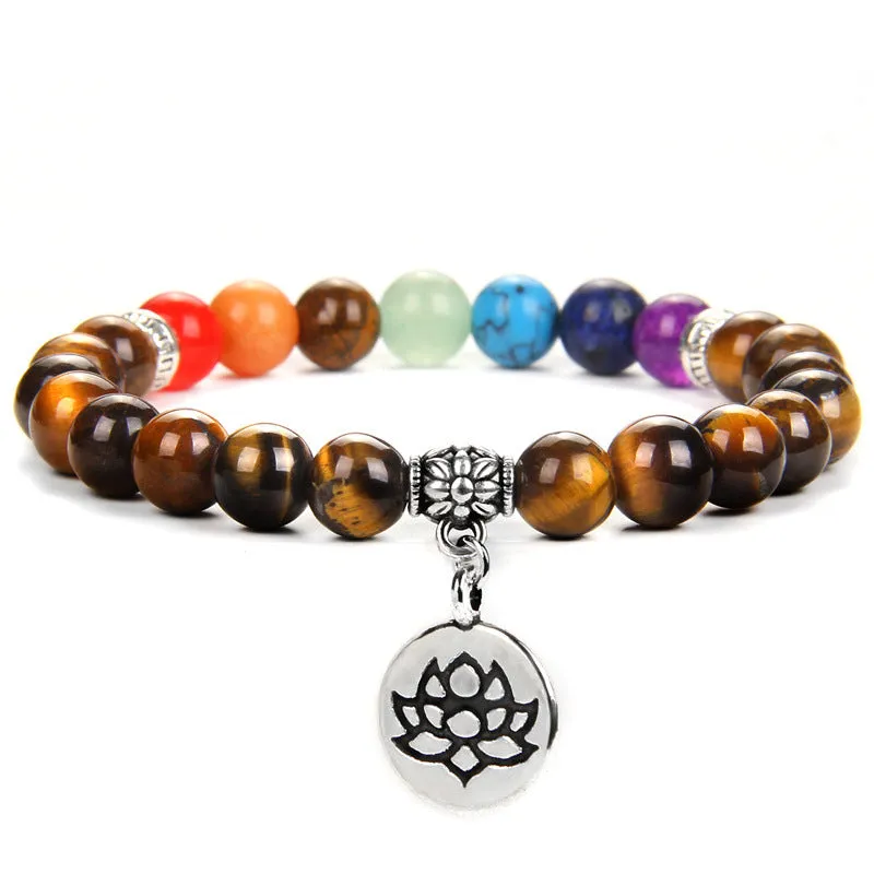 Seven Chakra Yoga Energy Bracelets