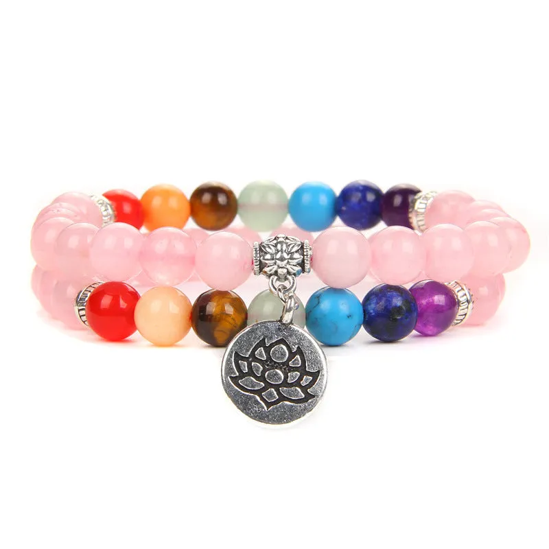 Seven Chakra Yoga Energy Bracelets